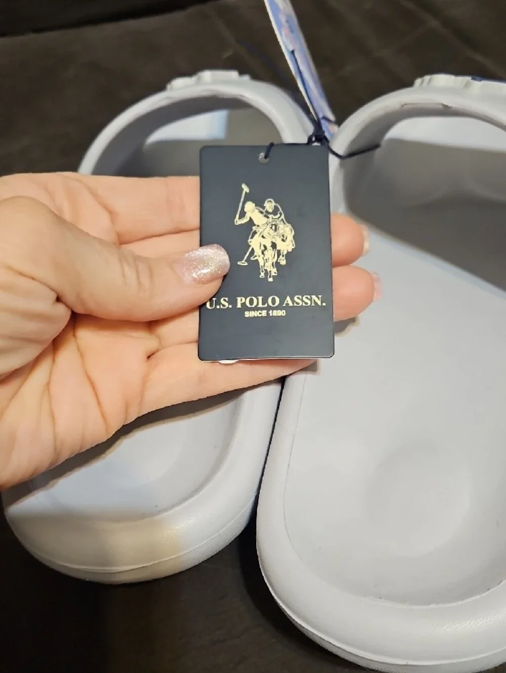 U.S. Polo Assn. lightweight white